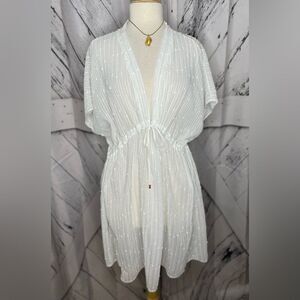 LaTAN Coverup Semi-Sheer White OS
